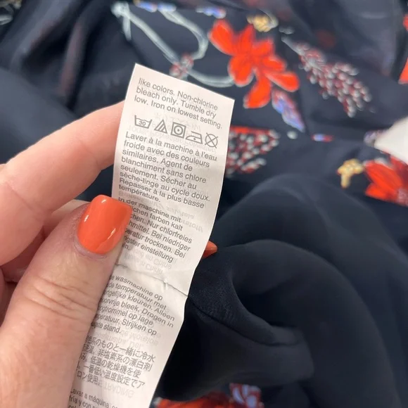 Madewell Cami Wrap Dress in Windblown‎ Poppies - Picture 8 of 8